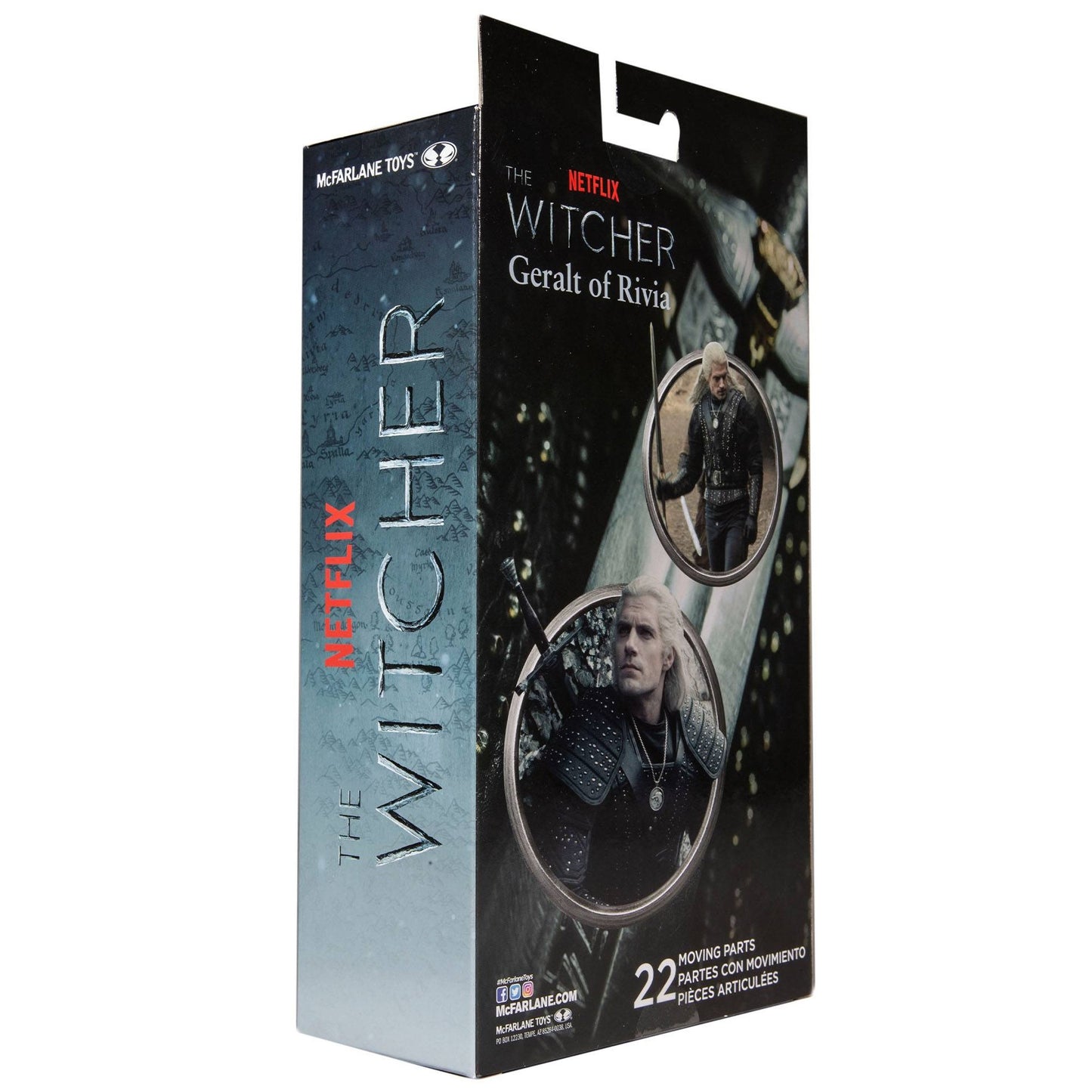 The Witcher (Netflix) – Geralt of Rivia Season 1 7-Inch Scale Action Figure (UPC: 787926138016)