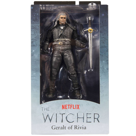The Witcher (Netflix) – Geralt of Rivia Season 1 7-Inch Scale Action Figure (UPC: 787926138016)
