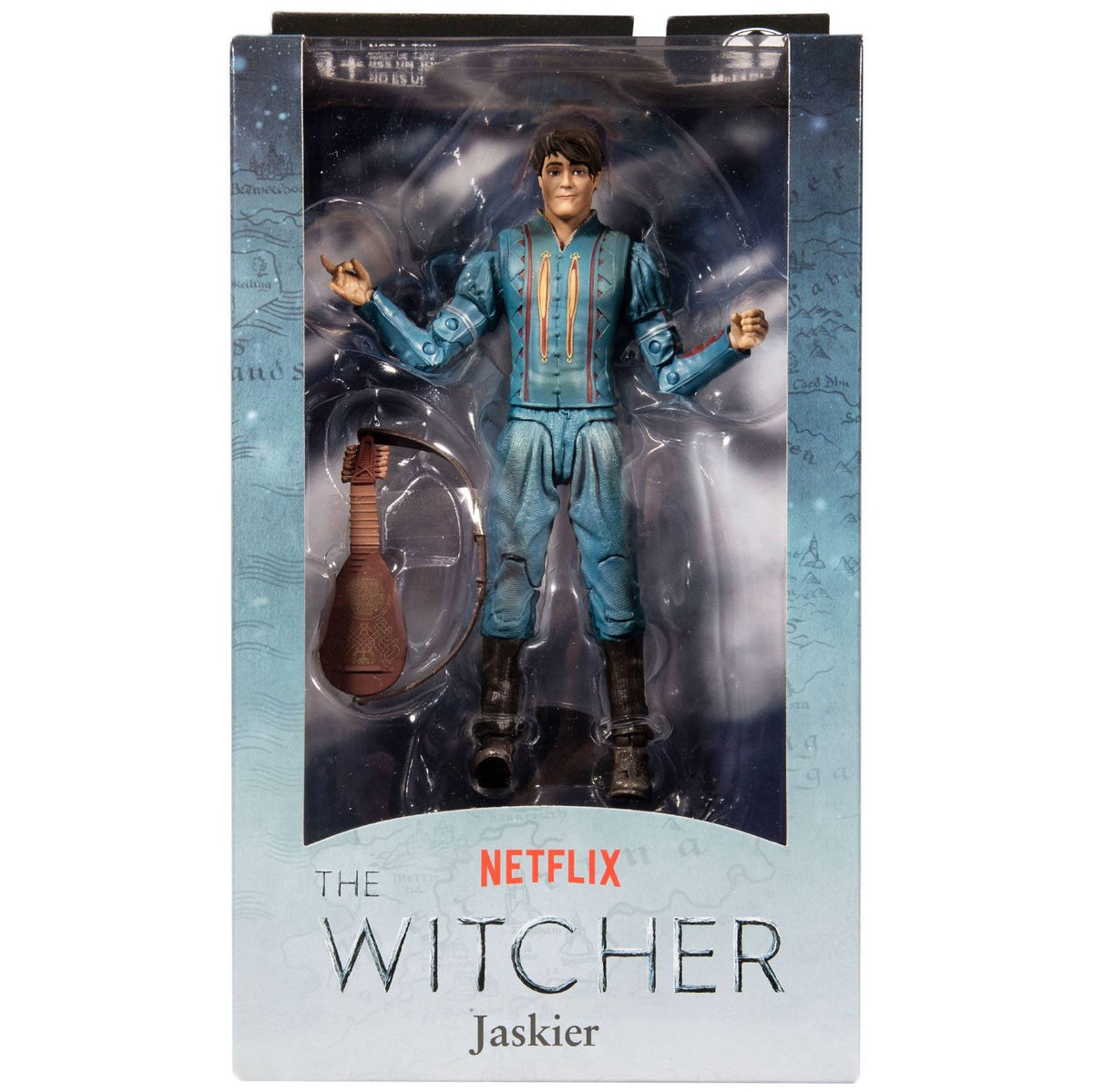 The Witcher (Netflix) – Jaskier (Dandelion) Season 1 7-Inch Scale Action Figure (UPC: 787926138023)