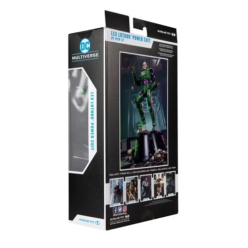 DC Multiverse – Lex Luthor (Traje de poder verde, DC New 52) Figura de acción a escala de 7 pulgadas (UPC: 787926151763)