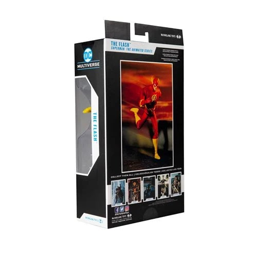 DC Multiverse – The Flash (Superman: The Animated Series Style) 7-Inch Scale Action Figure (UPC: 787926151909)