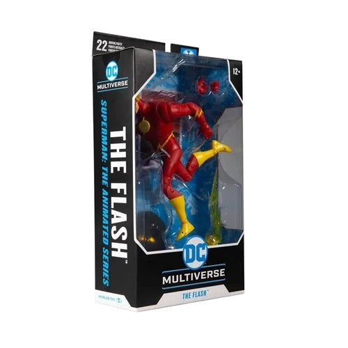 DC Multiverse – The Flash (Superman: The Animated Series Style) 7-Inch Scale Action Figure (UPC: 787926151909)