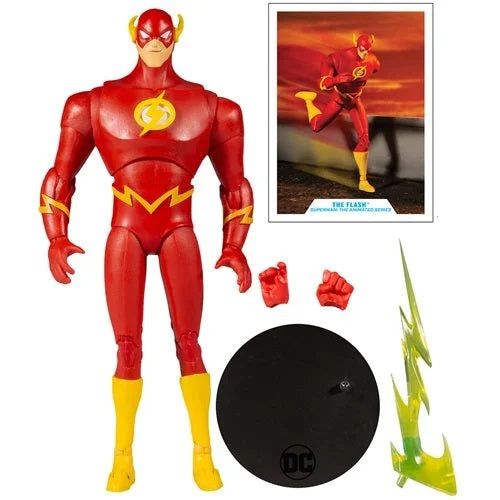 DC Multiverse – The Flash (Superman: The Animated Series Style) 7-Inch Scale Action Figure (UPC: 787926151909)