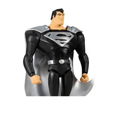 DC Multiverse – Superman (Costume noir, style série animée) Figurine articulée à l’échelle 18 cm (UPC : 787926151916)-6