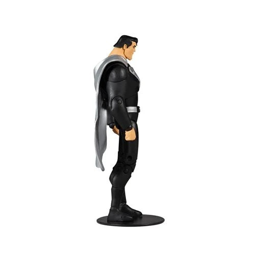 DC Multiverse – Superman (traje negro, estilo serie animada) Figura de acción a escala de 7 pulgadas (UPC: 787926151916)