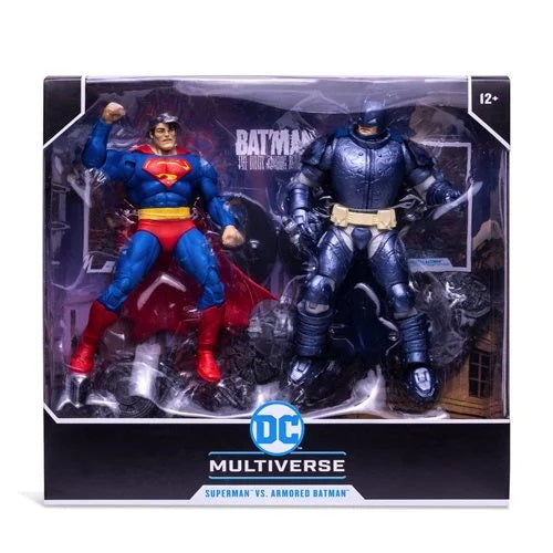 DC Multiverse – The Dark Knight Returns: Superman vs. Batman 7-Inch Action Figure 2-Pack (UPC: 879261545731)