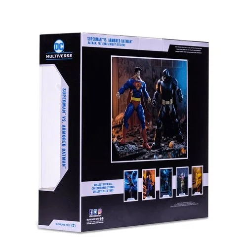 DC Multiverse – The Dark Knight Returns: Superman vs. Batman 7-Inch Action Figure 2-Pack (UPC: 879261545731)