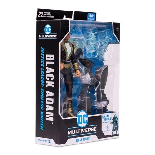 DC Multiverse – Black Adam (Endless Winter) 7-Inch Scale Action Figure – Build-A Wave 7 (UPC: 787926154726)