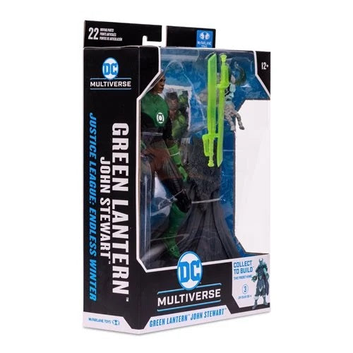 DC Multiverse – Green Lantern John Stewart (Endless Winter) 7-Inch Scale Action Figure – Build-A Wave 7 (UPC: 787926154733)