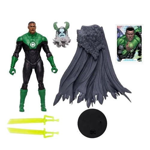 DC Multiverse – Green Lantern John Stewart (Endless Winter) 7-Inch Scale Action Figure – Build-A Wave 7 (UPC: 787926154733)