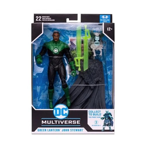 DC Multiverse – Green Lantern John Stewart (Endless Winter) 7-Inch Scale Action Figure – Build-A Wave 7 (UPC: 787926154733)