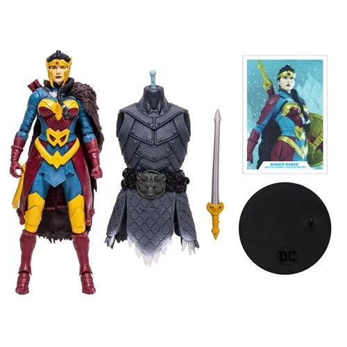 DC Multiverse – Wonder Woman (Endless Winter) 7-Inch Scale Action Figure – Build-A Wave 7 (UPC: 787926154740)