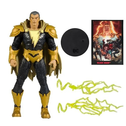 DC Direct Page Punchers – Black Adam 7" Action Figure with Comic Book (UPC: 787926159011)