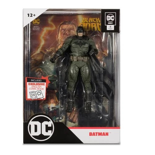 DC Page Punchers – Figura de acción de 7 pulgadas de Black Adam Batman con cómic (UPC: 787926159028)