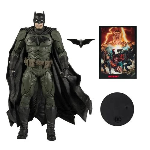 DC Page Punchers – Figura de acción de 7 pulgadas de Black Adam Batman con cómic (UPC: 787926159028)