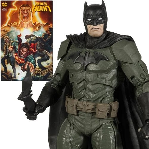 DC Page Punchers – Figura de acción de 7 pulgadas de Black Adam Batman con cómic (UPC: 787926159028)