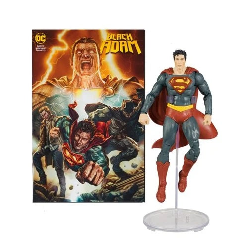 Superman – Page Punchers 7" Action Figure with Black Adam Comic Book (UPC: 787926159035)