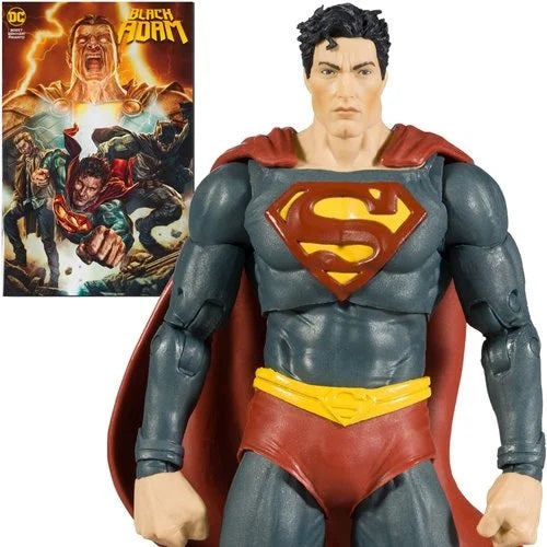 Superman – Page Punchers 7" Action Figure with Black Adam Comic Book (UPC: 787926159035)