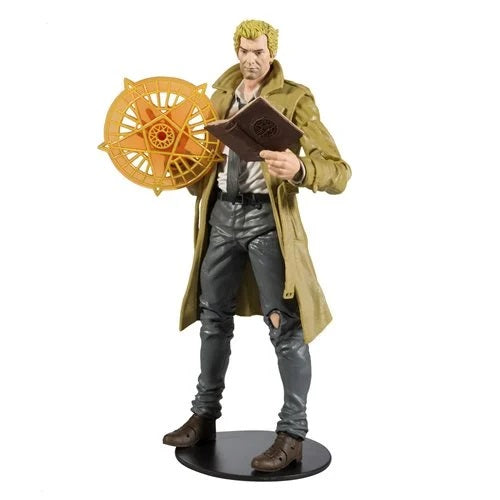 DC Multiverse – John Constantine 7-Inch Action Figure with Black Adam Comic Book (UPC: 787926159042)