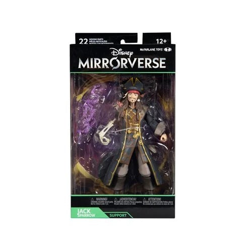 Disney Mirrorverse – Captain Jack Sparrow 7-Inch Action Figure (UPC: 787926160376)