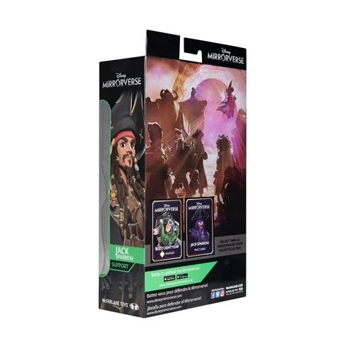 Disney Mirrorverse – Figura de acción Capitán Jack Sparrow de 7 pulgadas (UPC: 787926160376)