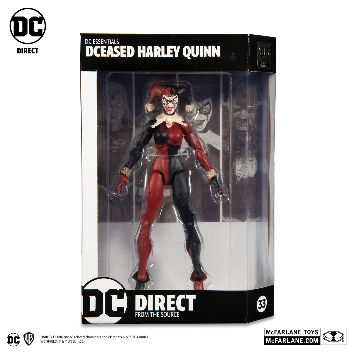 DC Essentials DCeased Harley Quinn Action Figure