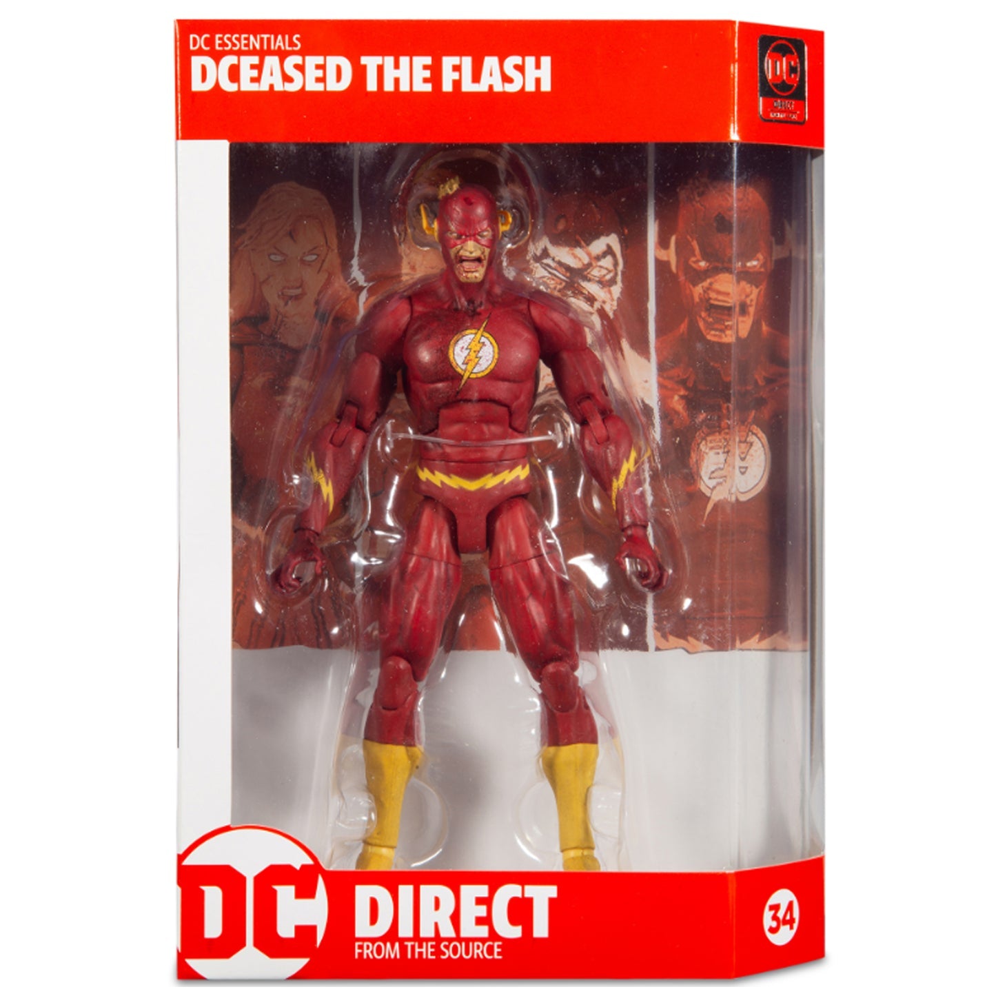 DC Essentials – DCeased The Flash 7-Inch Action Figure (UPC: 787926301137)
