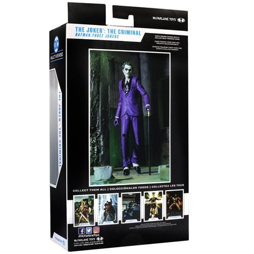DC Multiverse – Batman: Three Jokers Wave 1: The Joker (The Criminal) 7-Inch Scale Action Figure (UPC: 787926301397)