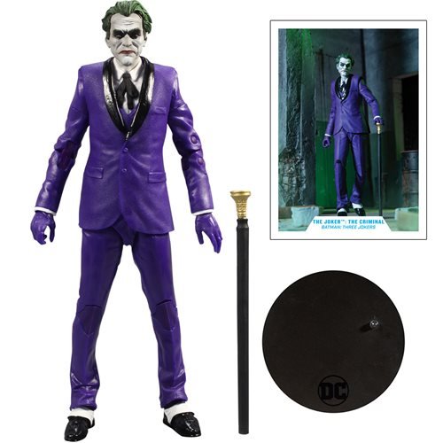 DC Multiverse – Batman: Three Jokers Wave 1: The Joker (The Criminal) 7-Inch Scale Action Figure (UPC: 787926301397)