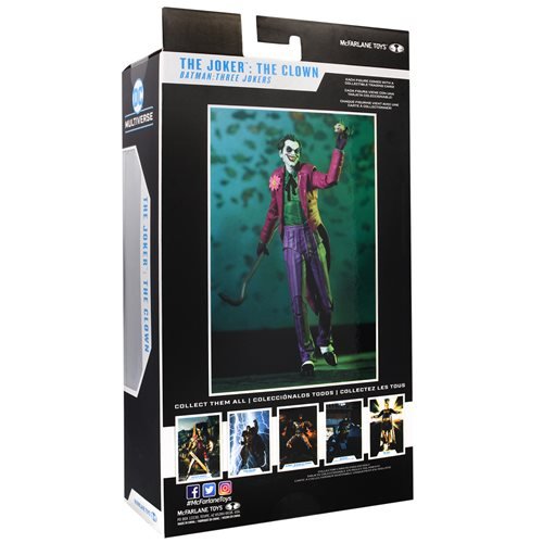 DC Multiverse – Batman: Three Jokers – The Joker: The Clown 7-Inch Figure (UPC: 787926301403)