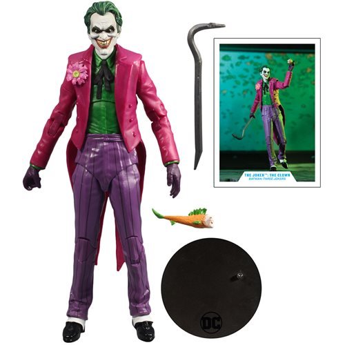 DC Multiverse – Batman: Three Jokers – The Joker: The Clown 7-Inch Figure (UPC: 787926301403)