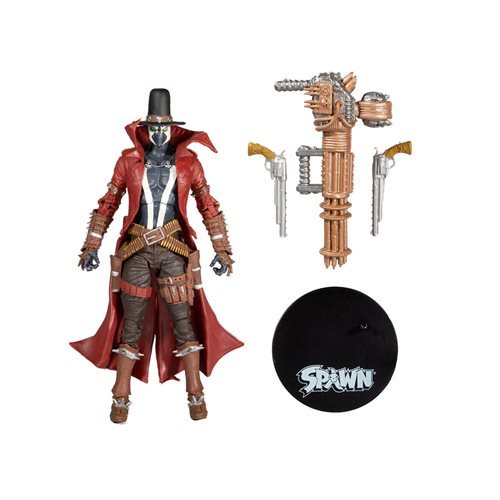 Spawn Wave 2 Spawn pistolero (Ametralladora Gatling) Figura de acción-10