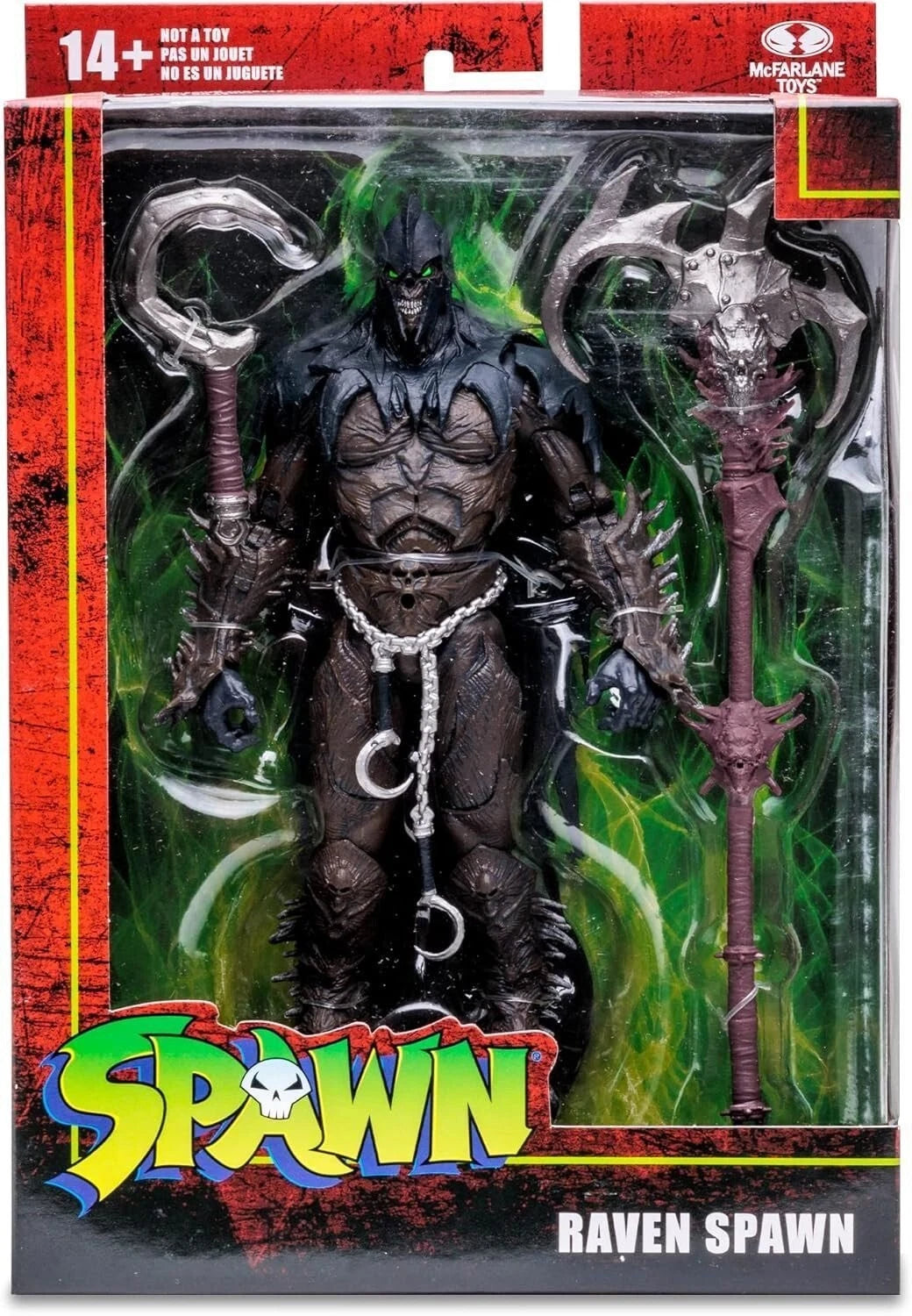 Spawn Wave 3 – Raven Spawn (Small Hook) 7-Inch Action Figure