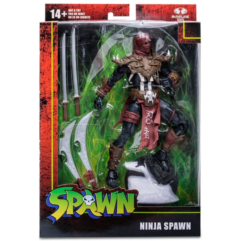 Figura de acción Spawn Wave 3 Ninja Spawn a escala de 7 pulgadas-1