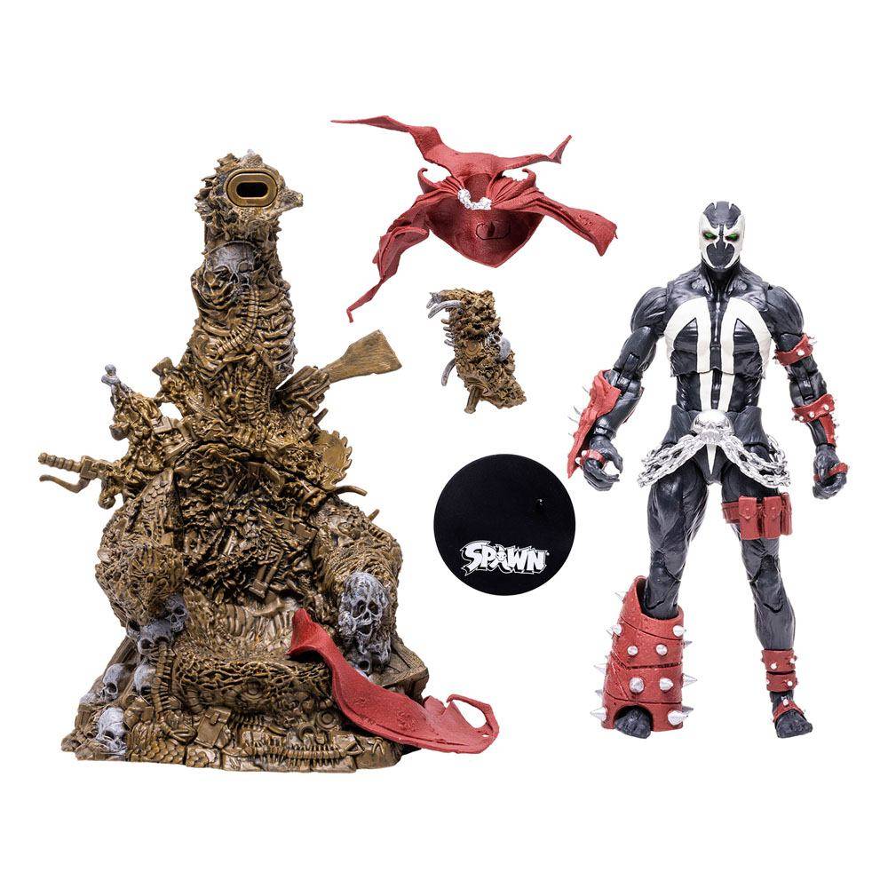 Spawn – Deluxe 7-Inch Scale Action Figure Set (Spawn with Throne) – Wave 3 (UPC: 787926901665)