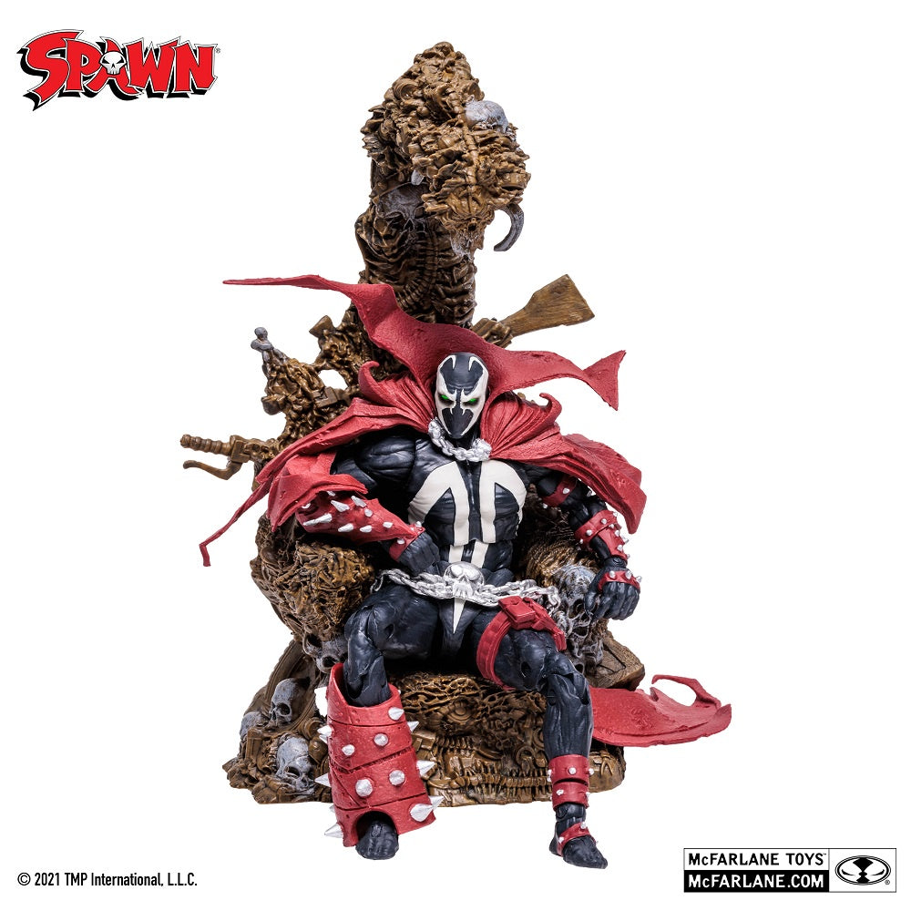 Spawn – Set de Figuras de Acción de Lujo de 7 Pulgadas (Spawn con Trono) – Ola 3 (UPC: 787926901665)