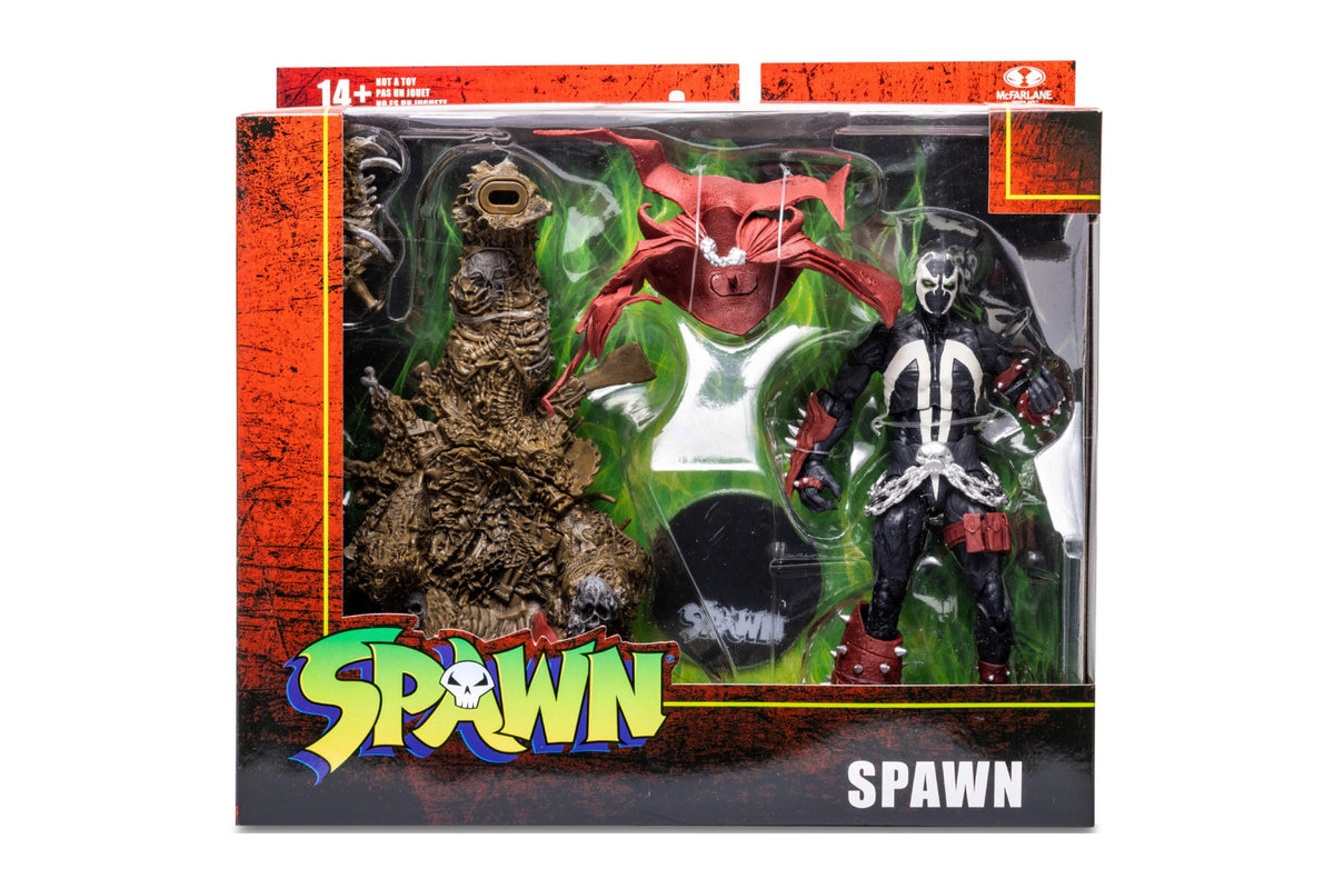 Spawn – Deluxe 7-Inch Scale Action Figure Set (Spawn with Throne) – Wave 3 (UPC: 787926901665)