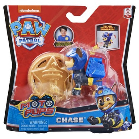 PAW Patrol – Moto Pups Chase Action Figure with Wearable Deputy Badge (UPC: 778988321645)