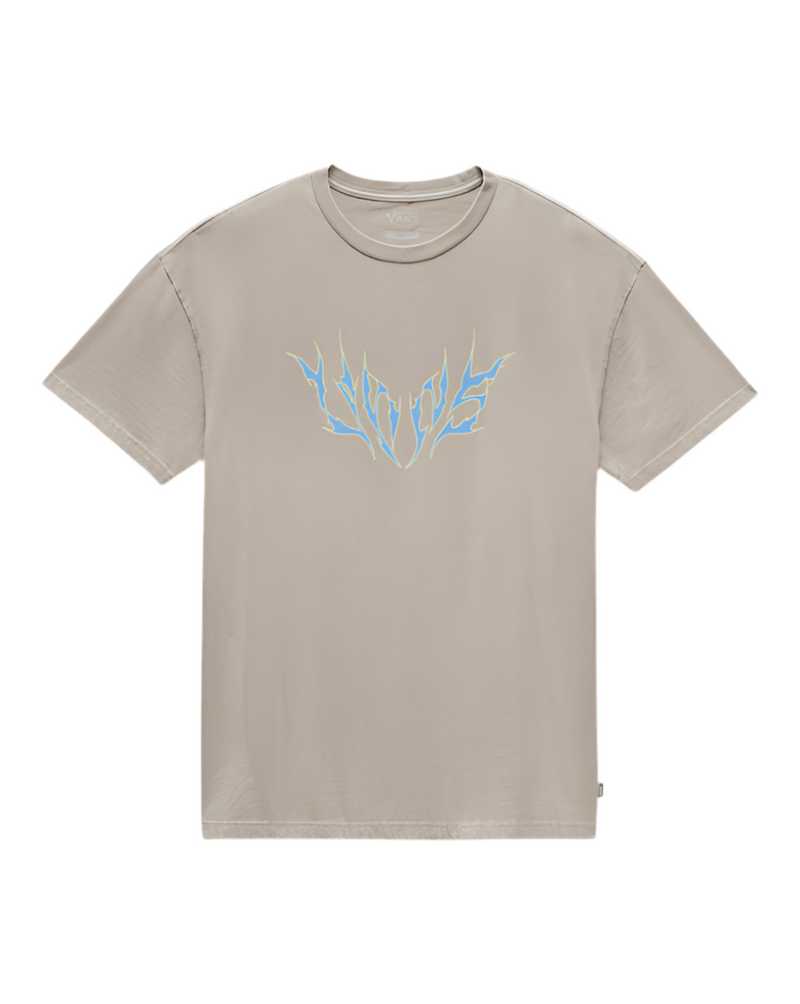 Vans 'Graffiti Conduit Oversized' Tee - Beige (Women's)-1