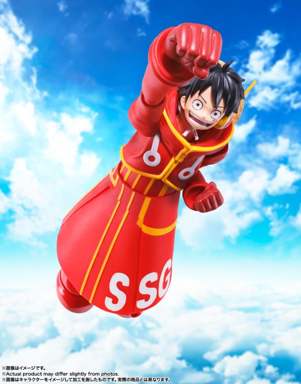 One Piece - S.H.Figuarts - Monkey D. Luffy (Future Island Egghead) Action Figure-10