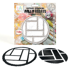 AALL and Create - Die-Cutting Die Set - Edgy Spin-1