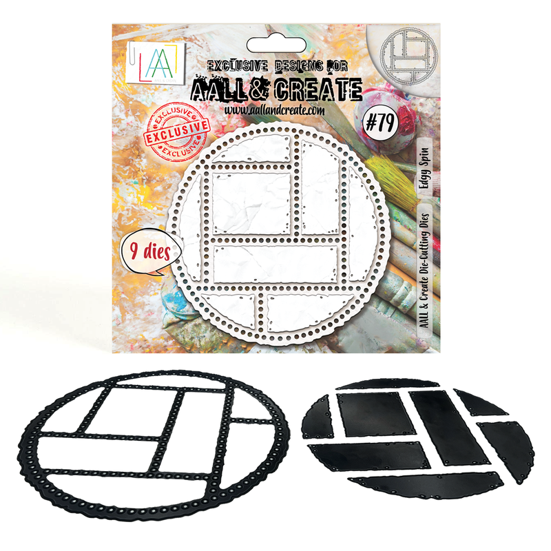 AALL and Create - Die-Cutting Die Set - Edgy Spin-1