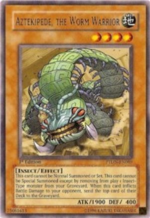 Aztekipede, the Worm Warrior (PTDN-EN089) - Phantom Darkness 1st Edition-1