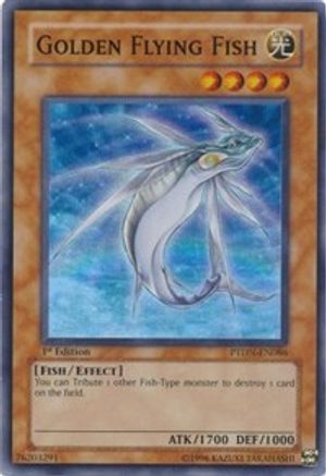 Golden Flying Fish (PTDN-EN086) - Phantom Darkness Unlimited-1