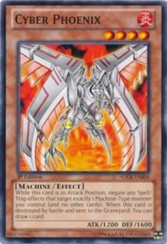 Cyber Phoenix (SDCR-EN008) - Structure Deck: Cyber Dragon Revolution Unlimited-1