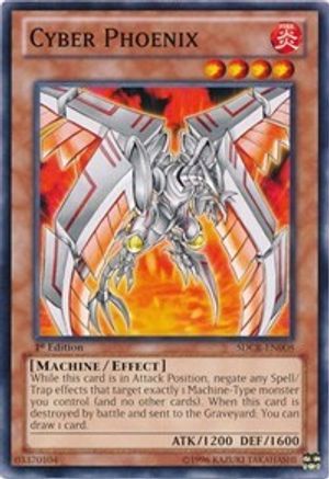 Cyber Phoenix (SDCR-EN008) - Structure Deck: Cyber Dragon Revolution Unlimited-1