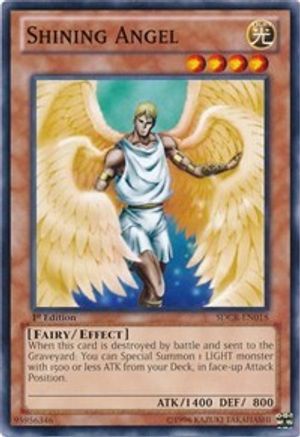 Shining Angel (SDCR-EN018) - Structure Deck: Cyber Dragon Revolution 1st Edition-1