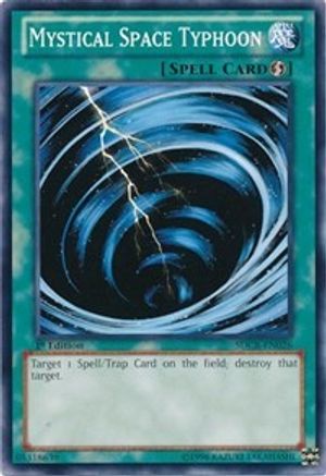 Mystical Space Typhoon (SDCR-EN026) - Structure Deck: Cyber Dragon Revolution 1st Edition-1