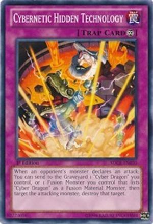 Cybernetic Hidden Technology (SDCR-EN030) - Structure Deck: Cyber Dragon Revolution 1st Edition-1