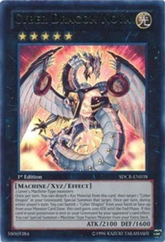 Cyber Dragon Nova (SDCR-EN038) - Structure Deck: Cyber Dragon Revolution 1st Edition-1